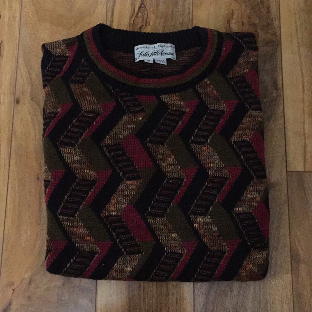 Saks Fifth Avenue sweater tricots by Saint raphael